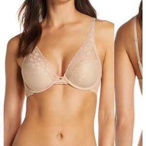 NATORI cherry blossom underwire bra
